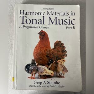 Harmonic Materials in Tonal Music Book | used